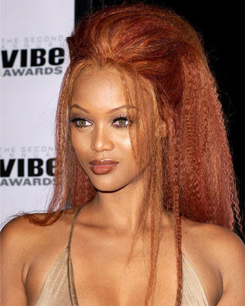 Beehive Hairstyle on Tyra Banks Beehive Hairstyle