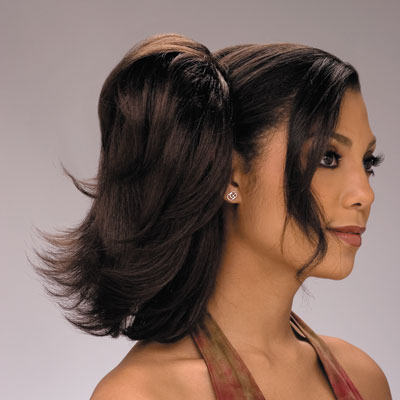 Side Hairstyles  Weddings on Cool Side Ponytail Hairstyle