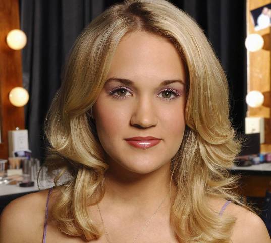 Carrie Underwood Medium Hairstyle