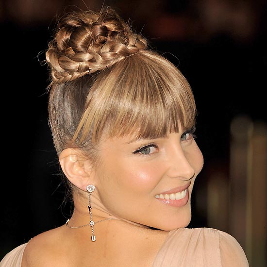 lauren conrad bun. braided un lauren conrad.