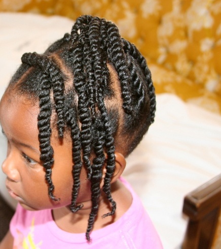 Cornrow Hairstyle for Kids