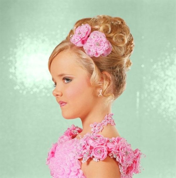Updo Hairstyle For Kids