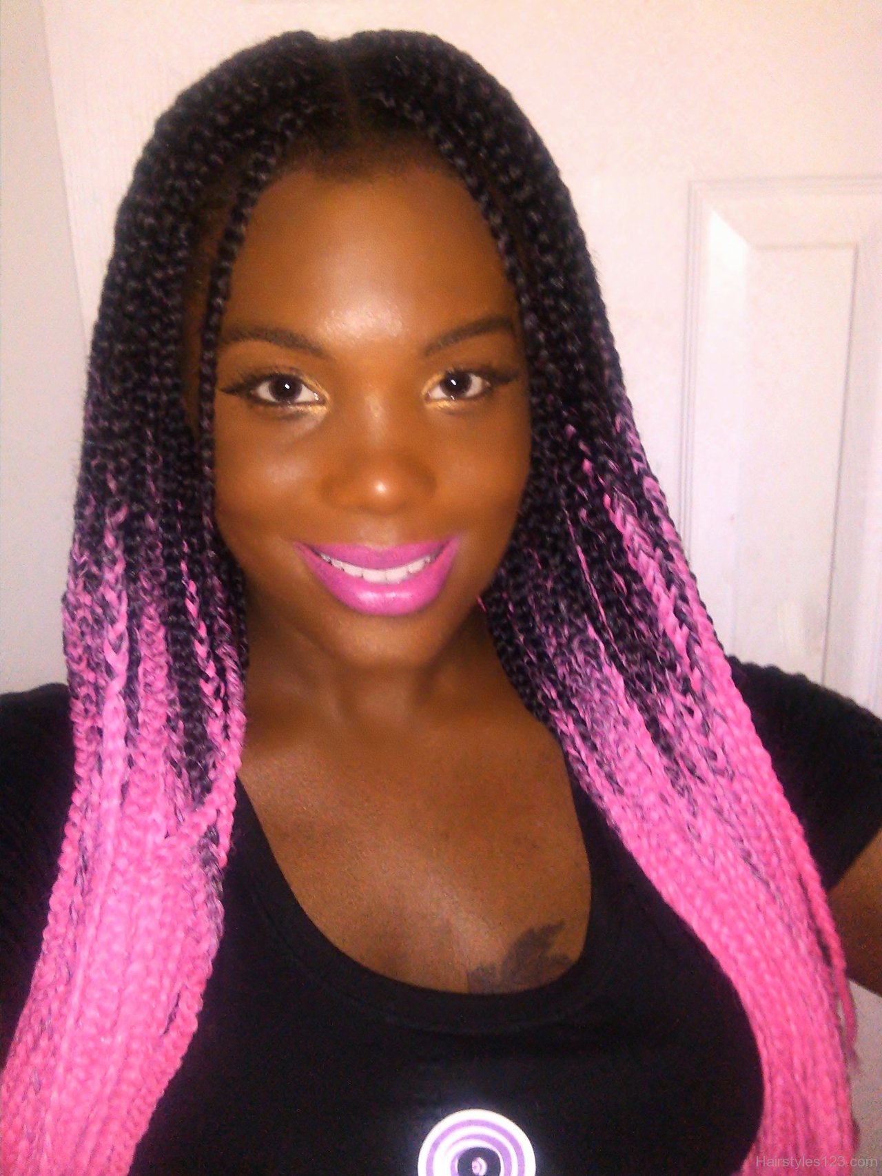 Different Styles Of Straight Up Braids This fun, folksy look works