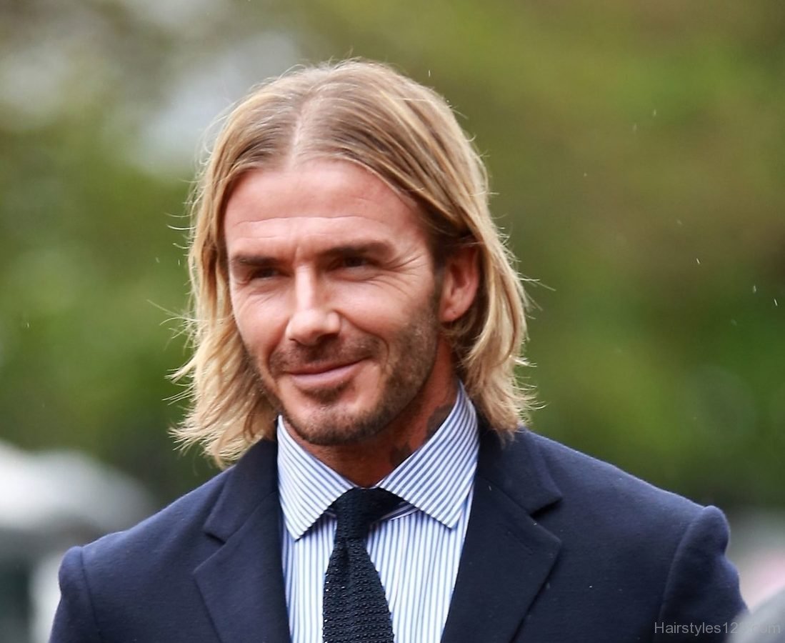 David Beckham Long Hair