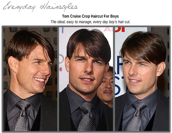 Tom Cruise Crop Haircut For Boys