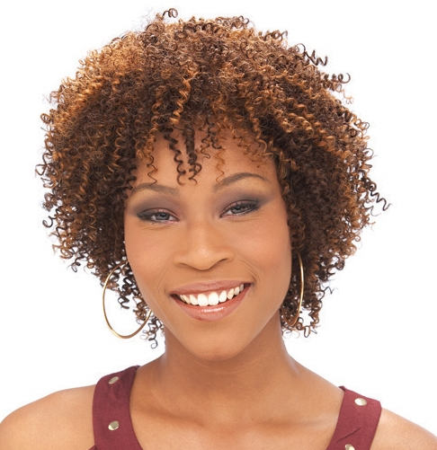Afro Small Curls Hairstyle
