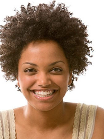 Afro Short Hairstyle