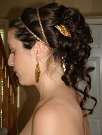 Updo Greek Hairstyle