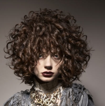 Avant Garde Curly Hairstyle