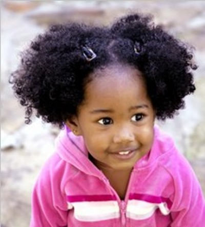 Kids Curly Hairstyle