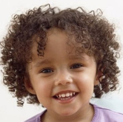 Curly Hairstyle for Kids