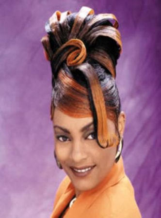 Funky Updo Hairstyle