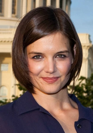 Katie Holmes Short Bob Haircut