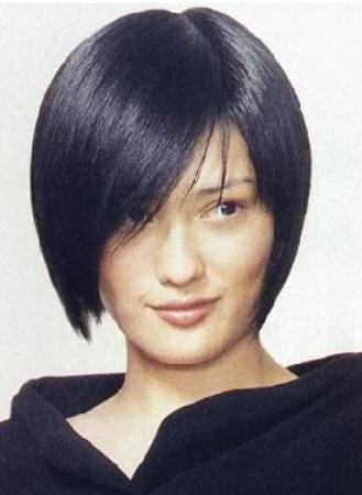 Black Short Bob Hairstyle