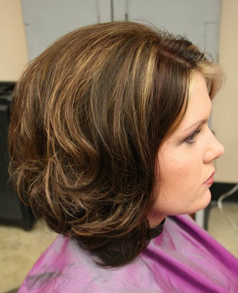 Beautiful Stacked Bob Hairstyle