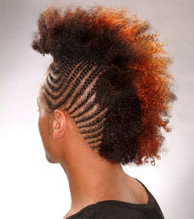Braided Mohawk Hairstyle