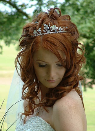 Bridal Brown Hairstyle