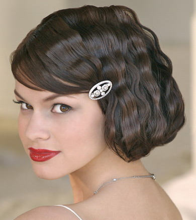 Finger Curl Hairstyle