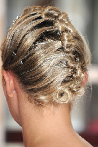 Beautiful Bridesmaids Hairstyle