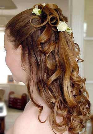 Marvelous Hairstyle For Bridesmaids