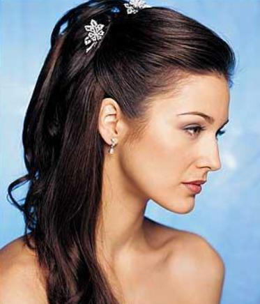 Ponytail Hairstyle for Bridesmaids