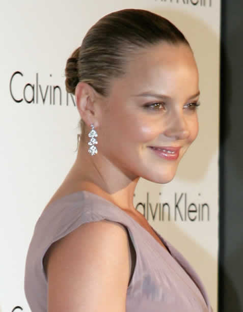 Bun Abbie Cornish Hairstyle