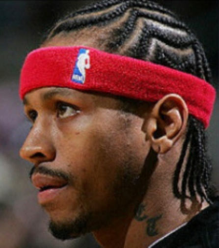 Cornrows Hairstyle of Allen Iverson