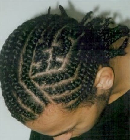 Lovely Cornrows Allen Iverson Hairstyle