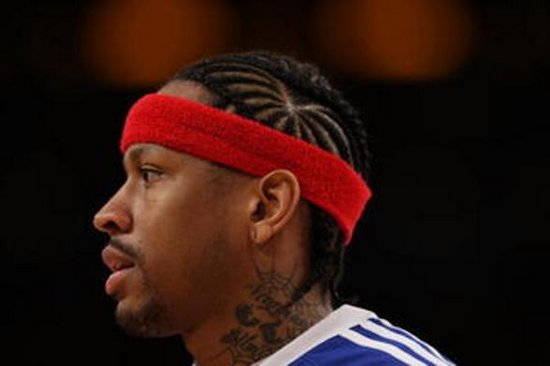 Charming Hairstyle of Allen Iverson