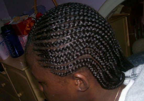Long Cornrows Hairstyle