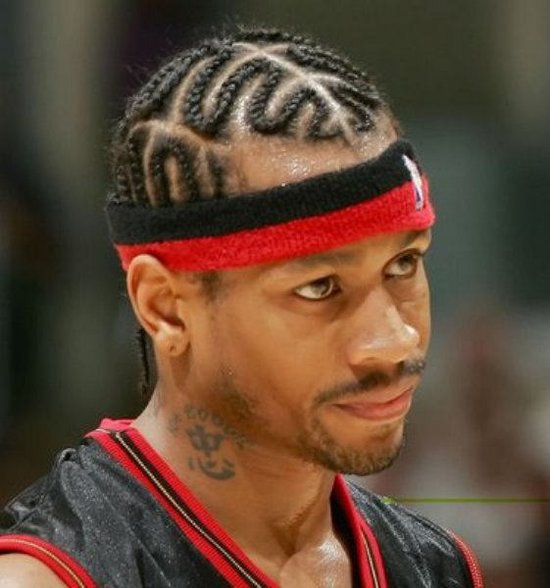 Awesome Allen Iverson Hairstyle