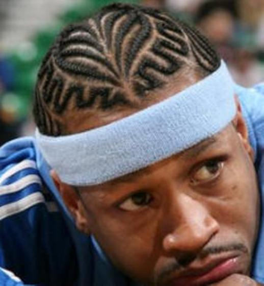 Allen Iverson Amazing Hairstyle