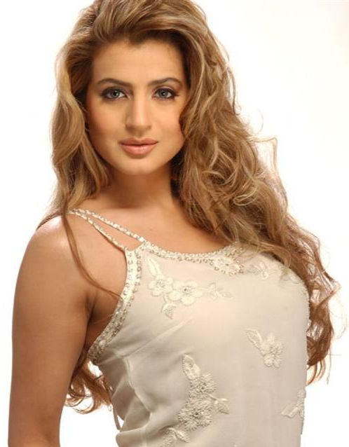 Tempting Hairstyle Of Amisha Patel