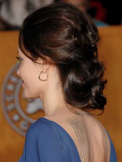 Superb Updo Jolie Hairstyle