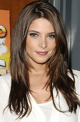 Ashley Greene Feather Haircut