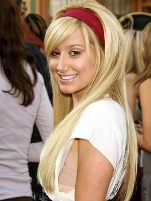 Ashley Tisdale Straight Haircut