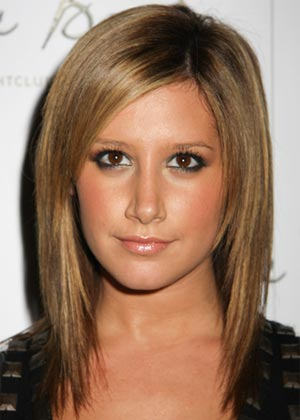 Medium Ashley Tisdale Hairstyle