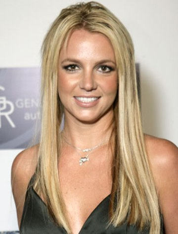 Britney Straight Hairstyle