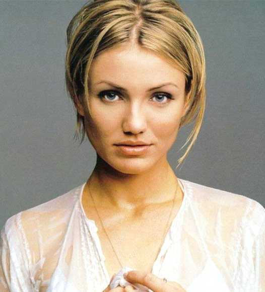 Cameron Diaz With Short Hairstyle