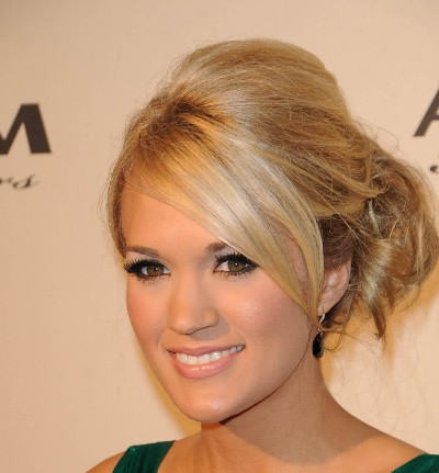 Carrie Underwood Updo Hairstyle