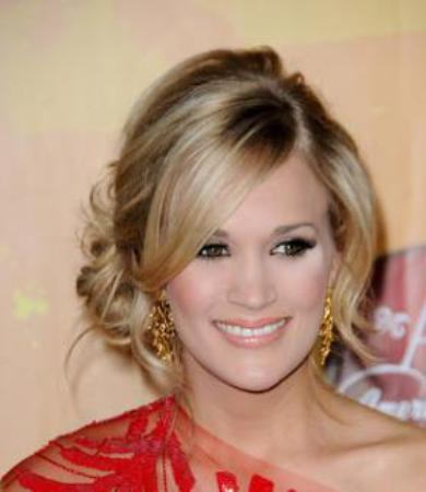 Carrie Underwood Updo Hairstyle