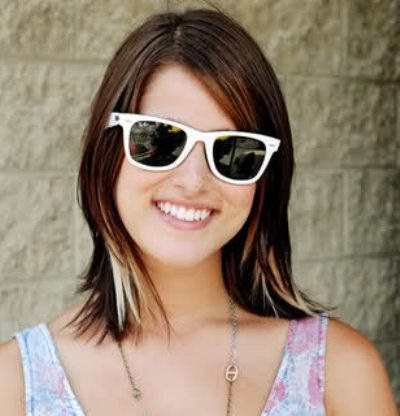 Cassadee Pope Feather Haircut