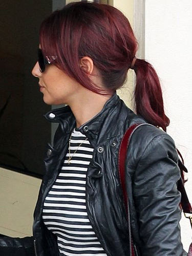 Cheryl Cole Ponytail Hairstyle