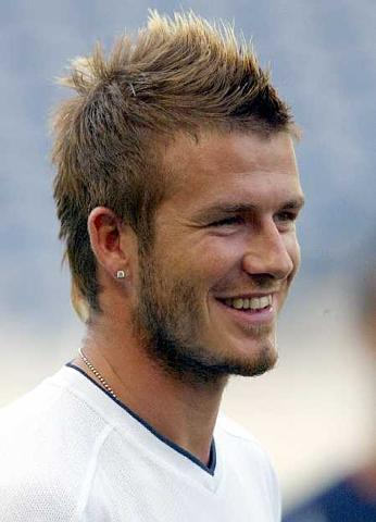 Stylish Haircut of David Beckham
