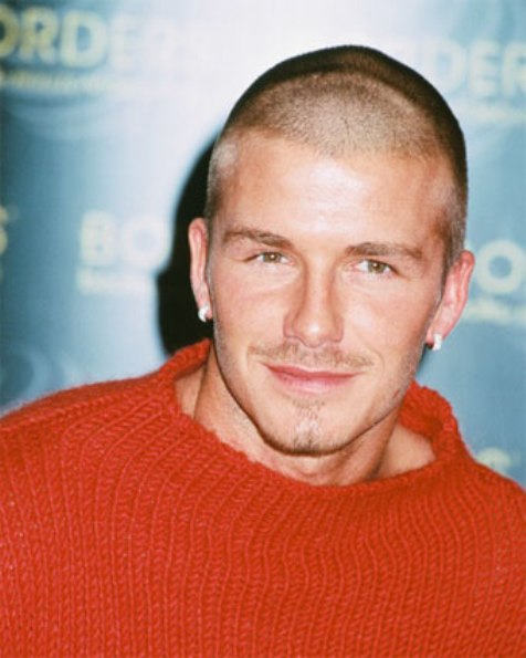 Very Short Haircut Of Beckham