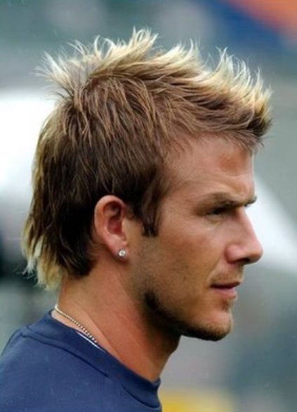 Footballer Beckham Hairstyle