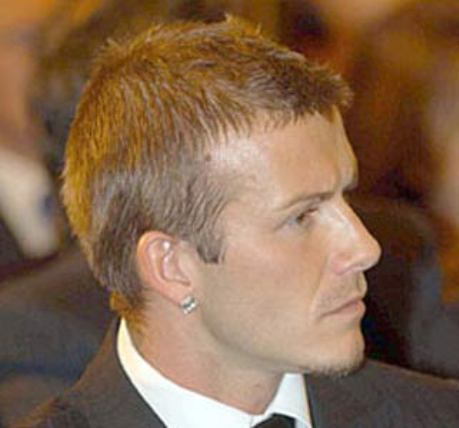 Beckham With Formal Hairstyle
