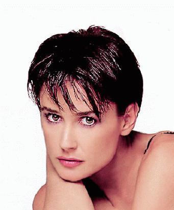 Demi Moore Boycut Haircut