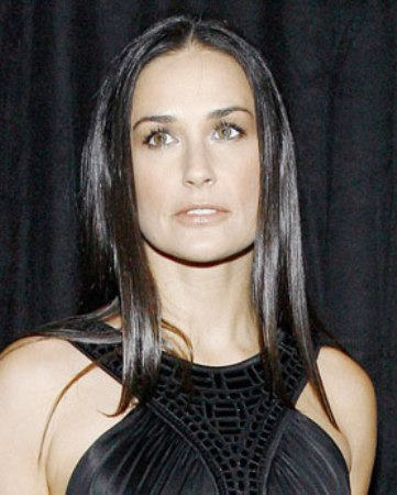 Demi Moore Silky Hairstyle