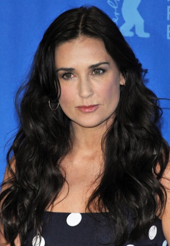 Demi Moore Wavy Hairstyle